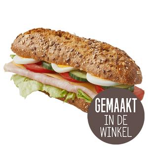 PLUS Meergranen baguette gezond ham kaas