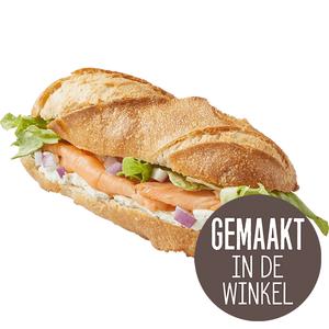 PLUS Witte baguette gerookte zalm