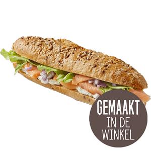 PLUS Meergranen baguette gerookte zalm
