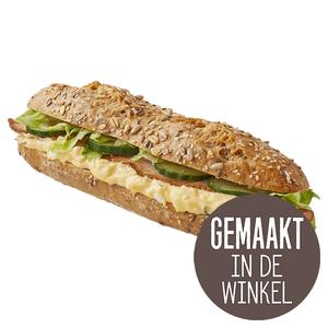 PLUS Meergranen baguette eiersalade met bac