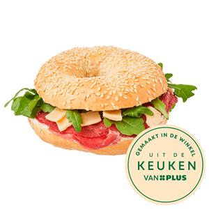 PLUS Bagel carpaccio