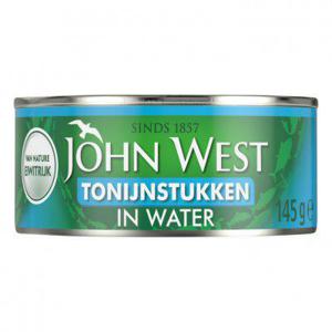 John West Tonijnstukken in water