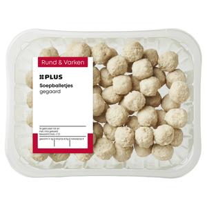PLUS Gegaarde soepballetjes