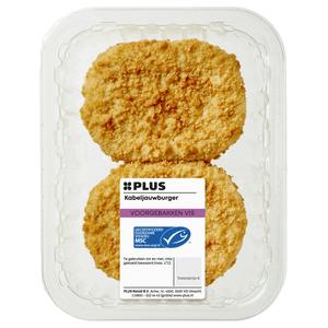 PLUS Gebakken kabeljauwburger 200 GR