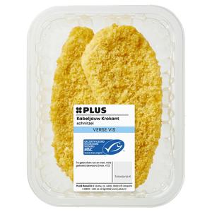 PLUS Kabeljauw Krokant schnitzel