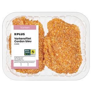 PLUS Varkens cordon bleu 2 stuks