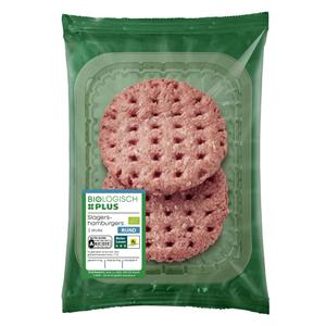 Biologisch PLUS Slagershamburgers 2 stuks
