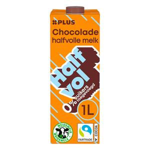 PLUS Chocolademelk halfvol 0%