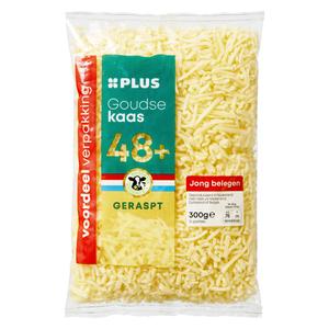 PLUS Goudse geraspte kaas belegen 48+ VDV