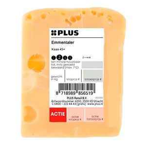 PLUS Franse emmentaler 45+