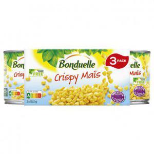 Bonduelle Crispy maïs 3-pack