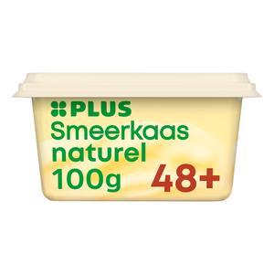 PLUS Smeerkaas naturel 48+