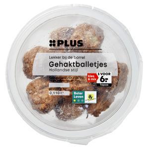 PLUS Hollandse gehaktballetjes