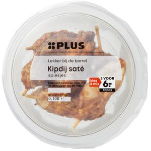 PLUS Kipdij saté spiesjes