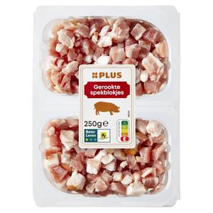 PLUS Dobbelsteentjes gerookt spek