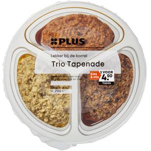 PLUS Trio tapenade