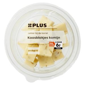 PLUS Kaasblokjes komijn