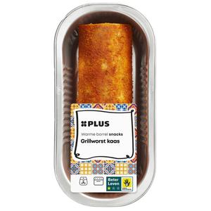 PLUS Grillworst kaas stukje