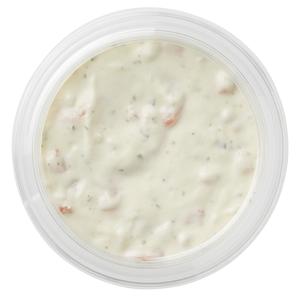 Biologisch PLUS Garnalen knoflooksalade
