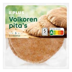 PLUS Volkoren maaltijd pita's