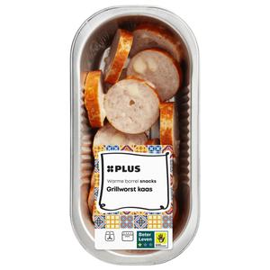 PLUS Grillworst kaas plakjes