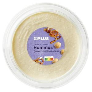 PLUS Hummus op brood gekarameliseerde Ui