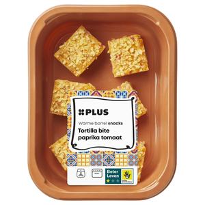 PLUS Tortilla bite paprika-tomaat
