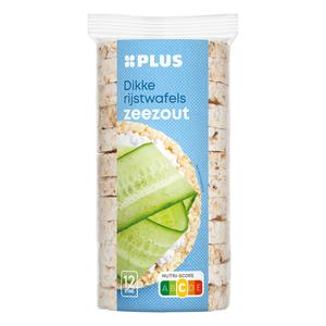 PLUS Dikke rijstwafels met zeezout