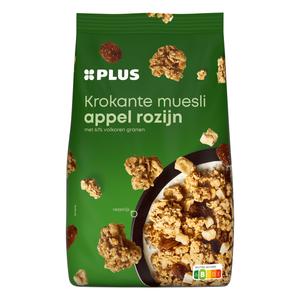 PLUS Krokante muesli appel en rozijn