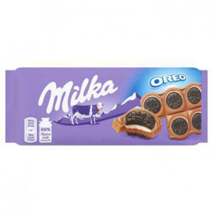 Milka Oreo sandwich chocolade reep