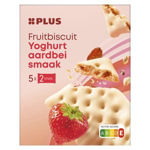 PLUS Fruitbiscuit yoghurt aardbei