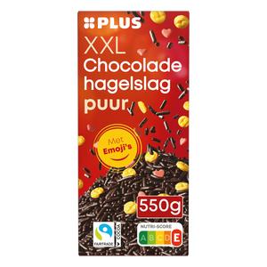 PLUS XXL Hagelslag puur met Emoji's