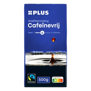 PLUS Cafeïnevrij Filterkoffie Fairtrade