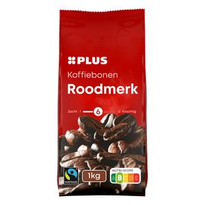 PLUS Koffiebonen Roodmerk Fairtrade