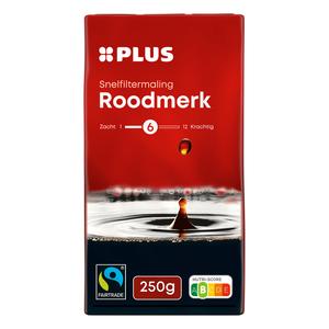 PLUS Roodmerk Filterkoffie Fairtrade