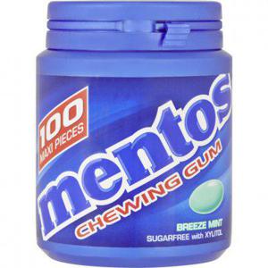 Mentos Gum Bottle breeze mint