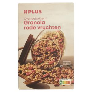 PLUS Granola rode vruchten
