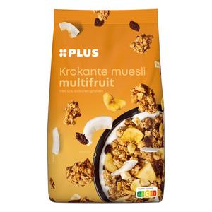 PLUS Krokante muesli multifruit