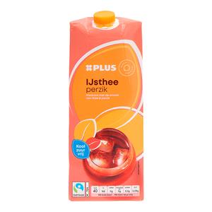 PLUS IJsthee perzik Fairtrade