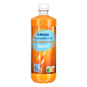 PLUS Limonadesiroop multivruchten zero