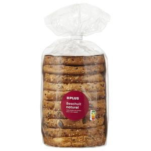 PLUS Beschuit luxe naturel met zaden