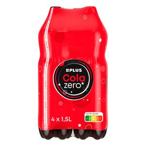 PLUS Cola zero 4-pack