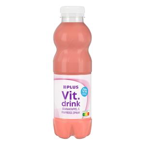 PLUS Vitamin drink granaatappel & framboos