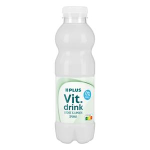 PLUS Vitamin drink limoen & lychee 0%