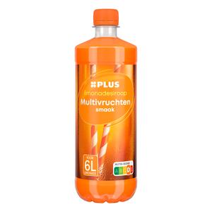 PLUS Limonadesiroop multivruchten