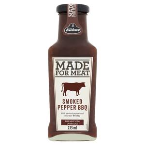 Kühne Made for meat saus smoked pepper BBQ