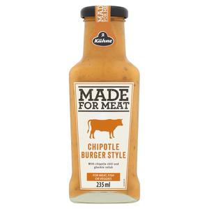 Kühne Made for meat saus chipotle burger style