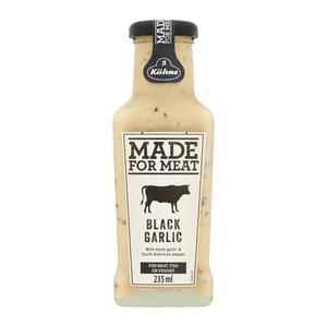 Kühne Made for meat saus black garlic