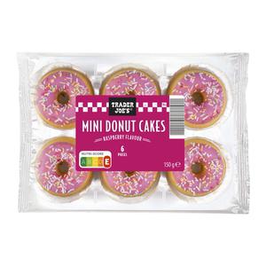 Trader Joe's Mini-donutcakejes framboos