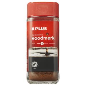 PLUS Oploskoffie rood